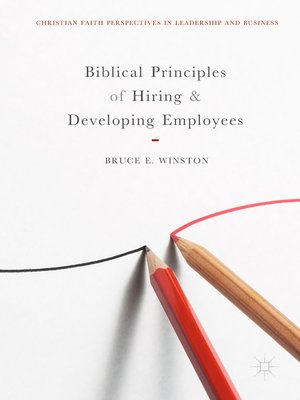 cover image of Biblical Principles of Hiring and Developing Employees